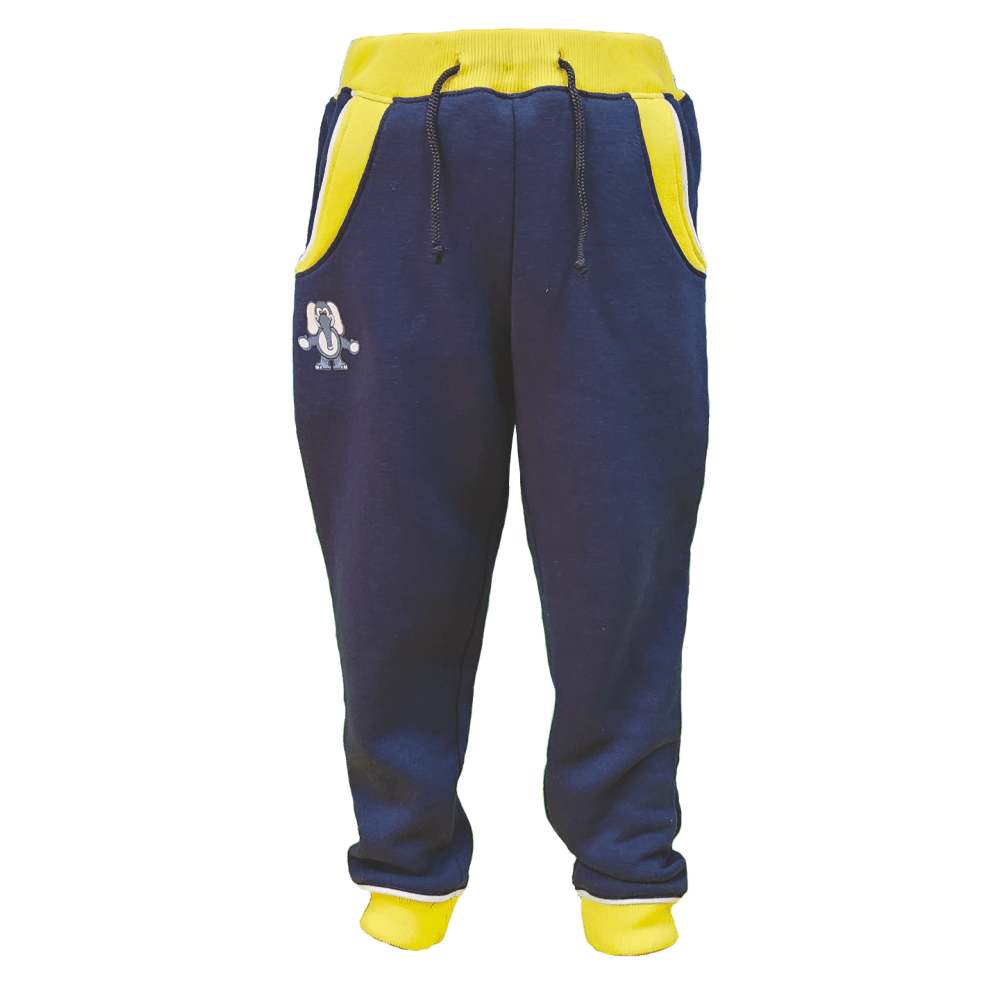 Junior Track Pants | Kids Athletic Joggers | Logo Free Clothing