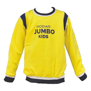 Podar Jumbo Kids- Yellow Sweatshirt - NEW