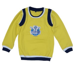 Podar Jumbo Kids - Yellow Sweatshirt Platinum - NEW LOGO