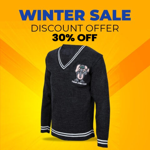 Podar Jumbo Kids Grey Sweater